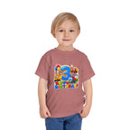 Toddler Birthday Tee — "3" Race Car Happy Birthday Shirt