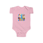 1st Birthday Infant Bodysuit - Colorful Number One Party Design