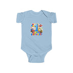 1st Birthday Infant Bodysuit - Colorful Number One Party Design