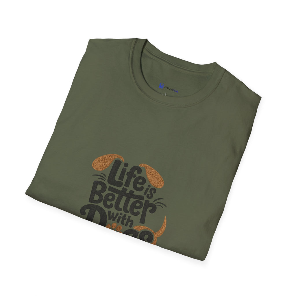 Life Is Better With Dogs T-Shirt