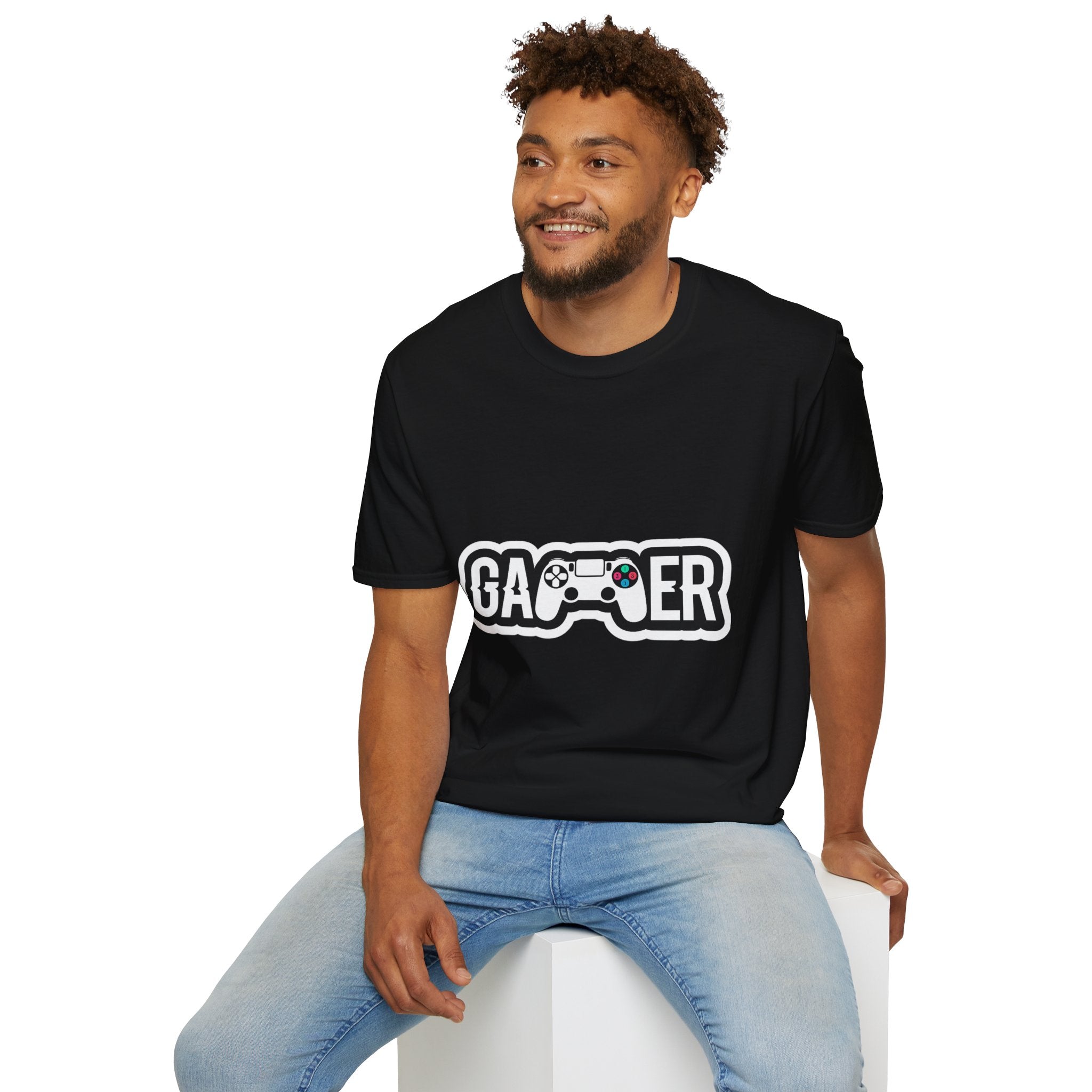 Gamer Controller Graphic T-Shirt — Retro Video Game Tee