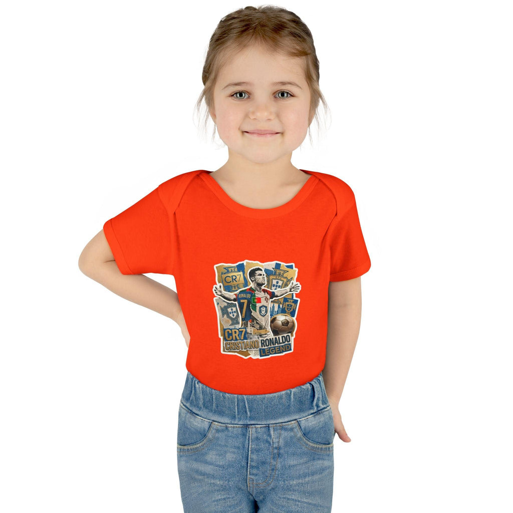 CR7 Fan Inspired Baby Bodysuit — World Cup 2026 Infant One-Piece.