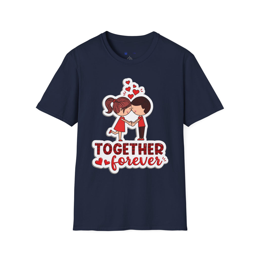 Together Forever Couple T-Shirt — Cute Kids-Style Valentine Tee
