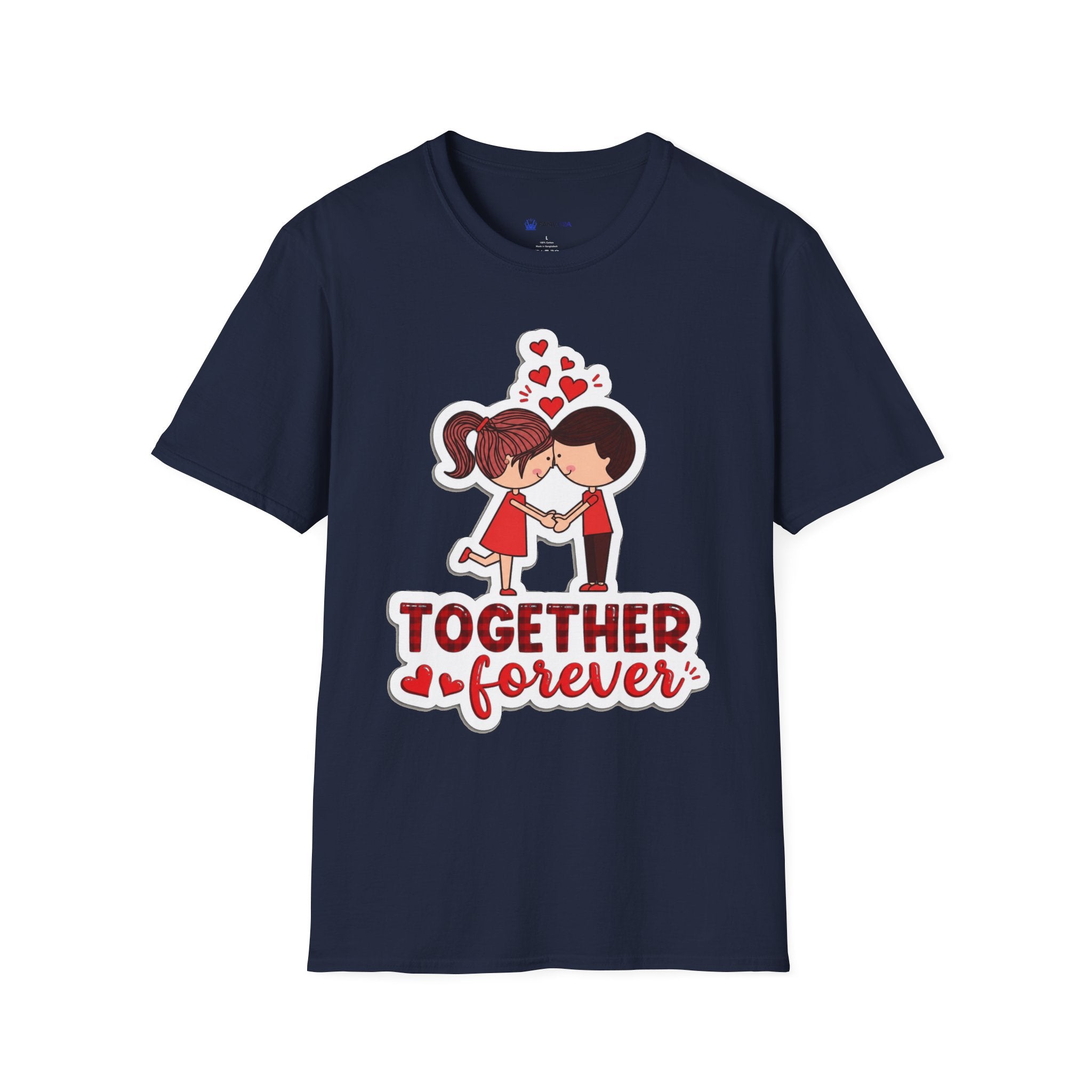 Together Forever Couple T-Shirt — Cute Kids-Style Valentine Tee