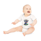 Baby Bodysuit - "France #10 Footballer Rising Star Fan Version" Future Soccer Player & Game Day Energy Organic Baby Onesie.