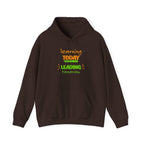 Hoodie — "Learning Today, Leading Tomorrow" Inspirational Teacher Sweatshirt.