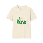 Brazil Soccer T-Shirt — I  Brazil Football Fan Tee