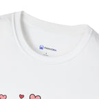 Cute Couples Heart T-Shirt — "You Make My Heart Happy" Valentine's Tee