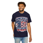 America Turns 250 T-Shirt – "Freedom Looks Good For Its Age" Patriotic 4th of July Tee