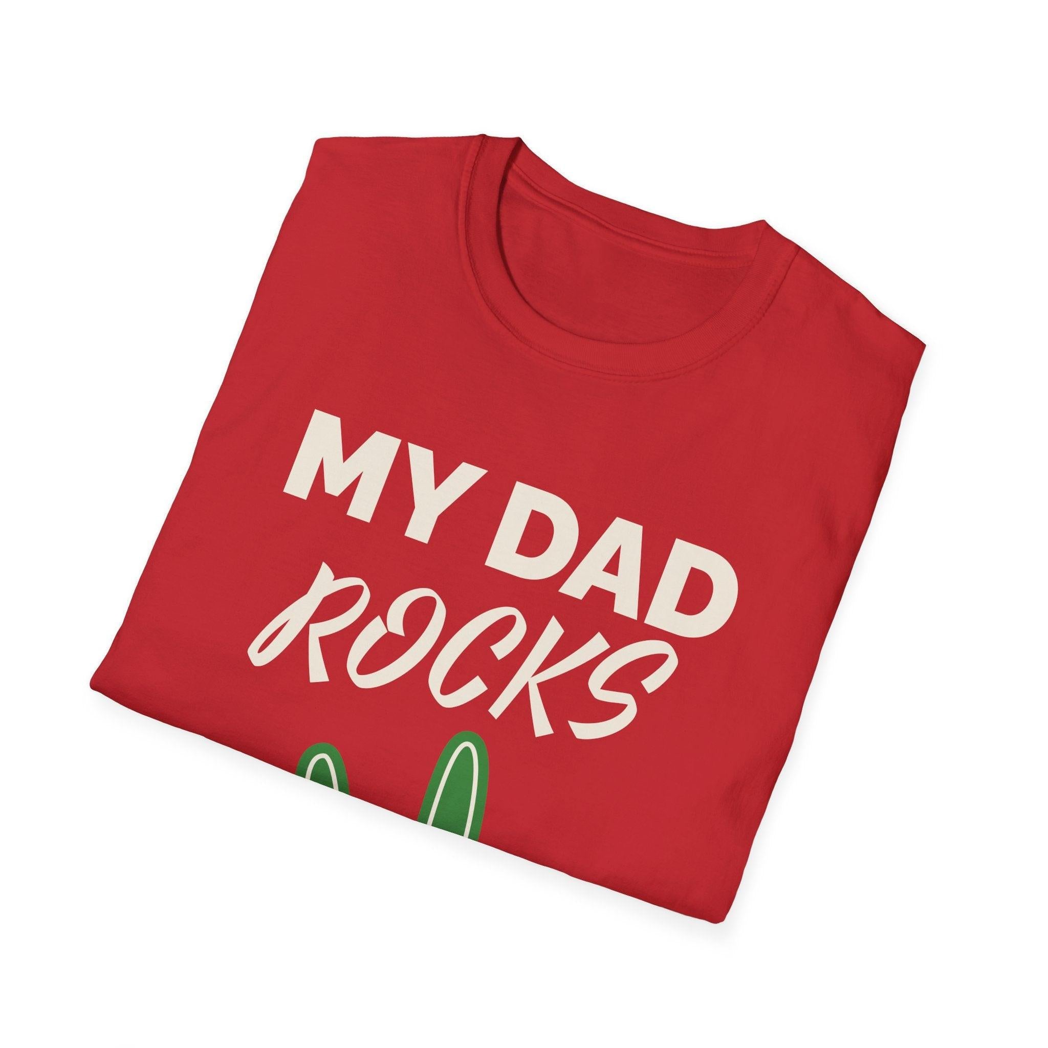 Dad concert style graphic t-shirt
