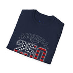 America 250th Anniversary T-Shirt – 1776–2026 Patriotic USA Flag Tee