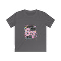 Kids Tee — ‘I Was 6 Now I’m 7’ Birthday Girl Cute Floral Design