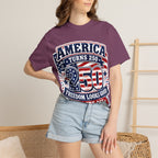 America Turns 250 T-Shirt – "Freedom Looks Good For Its Age" Patriotic 4th of July Tee