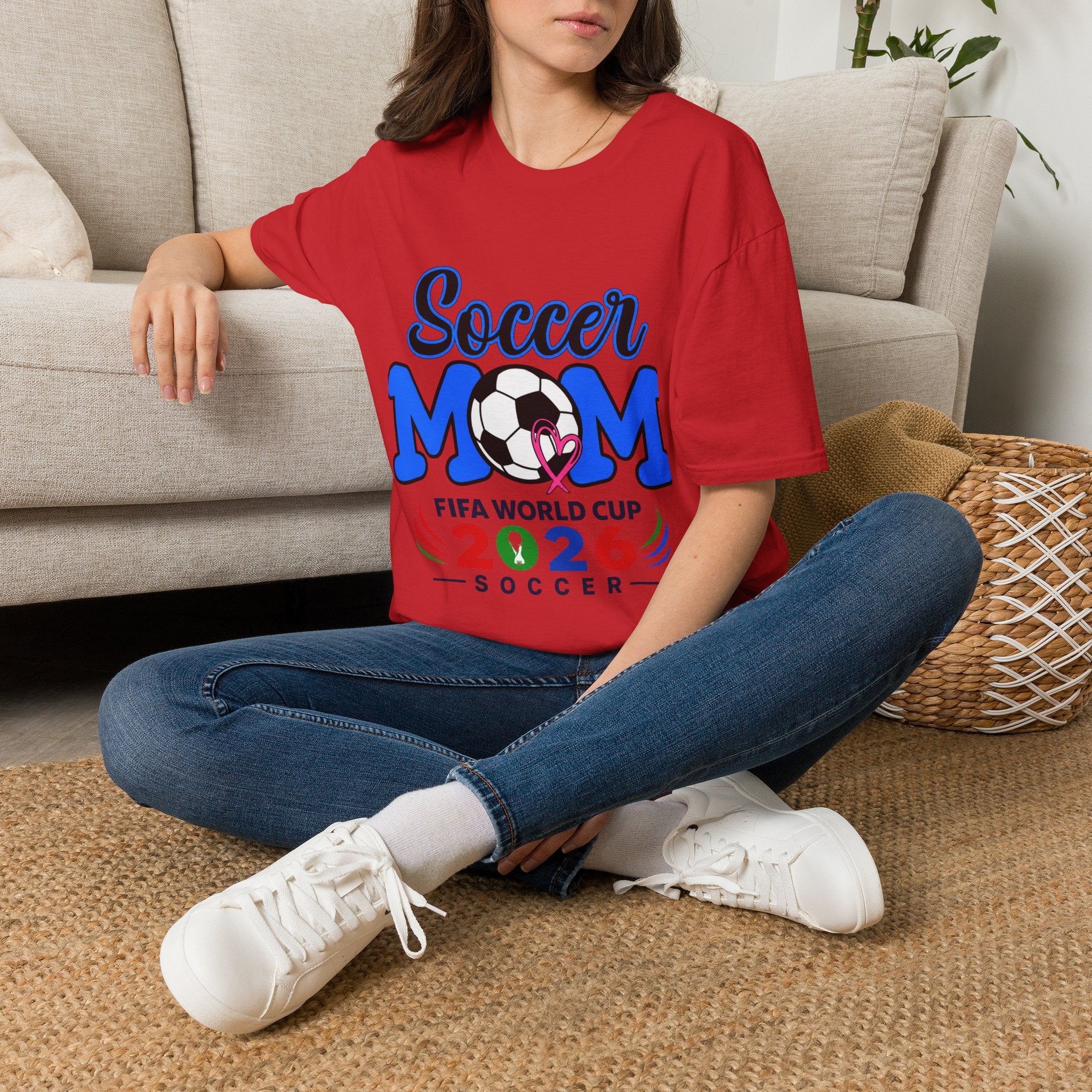 Soccer Mom T-Shirt — soccer Cup 2026 Support Tee