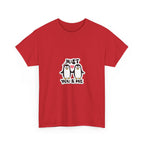 Just You & Me Penguin Tee — Cute Couples Graphic T-Shirt