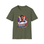 England Lagend Portrait T-Shirt — Color Splash Football Fan Tee