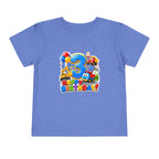 Toddler Birthday Tee — "3" Race Car Happy Birthday Shirt