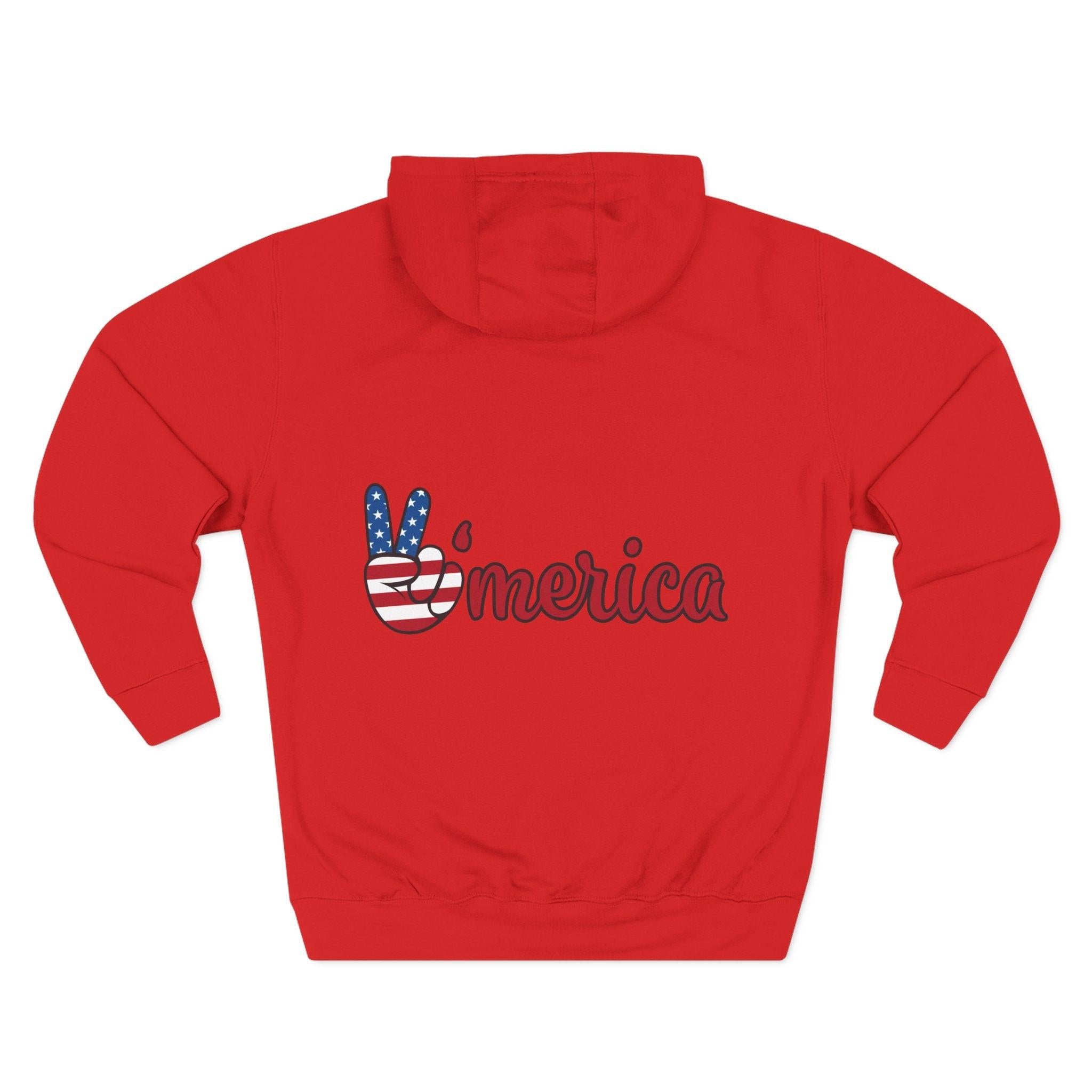 World Cup 2026 Fan Inspired - Patriot Style Fleece Hoodie