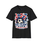 Soccer  Cup T-Shirt – "Go Team! Cup Soccer" USA Flag Design