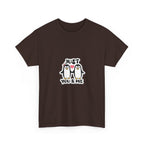 Just You & Me Penguin Tee — Cute Couples Graphic T-Shirt