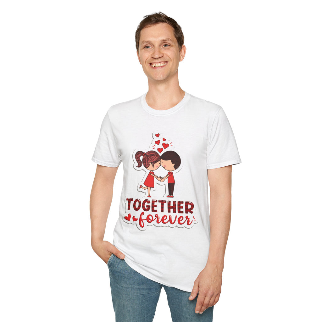 Together Forever Couple T-Shirt — Cute Kids-Style Valentine Tee