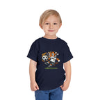 Toddler Soccer Tiger Tee — Cute Kicking Tiger Football Shirt for Kids