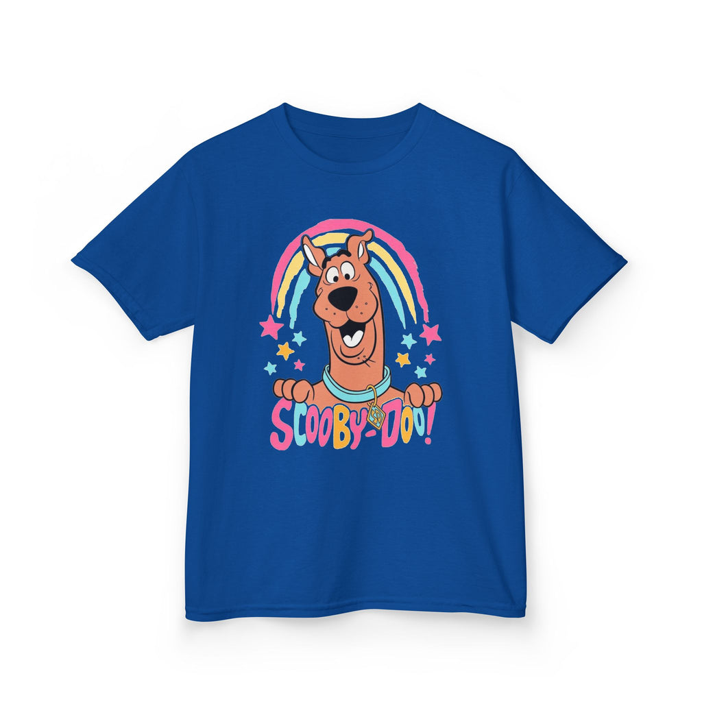Scooby-Doo Kids T‑Shirt — Colorful Rainbow Cartoon Tee for Kids