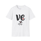 Love King T-Shirt — 've' Heart Graphic Tee