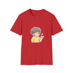 Cute Boy Cartoon Heart T-Shirt – Kawaii Cute Kid Character Tee