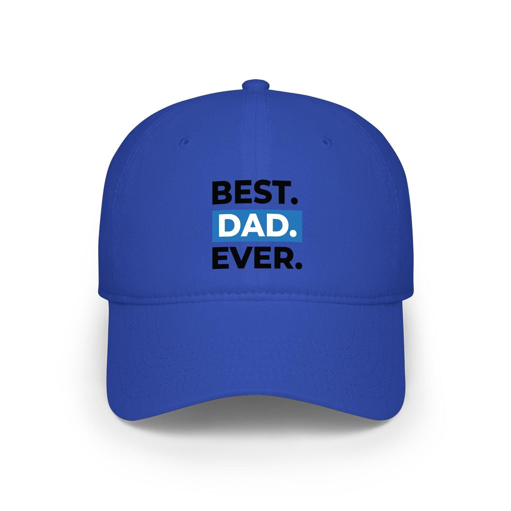 Best Dad Ever embroidered baseball cap