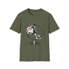 Soccer Player Silhouette T‑Shirt — 2026 Grunge Football Design