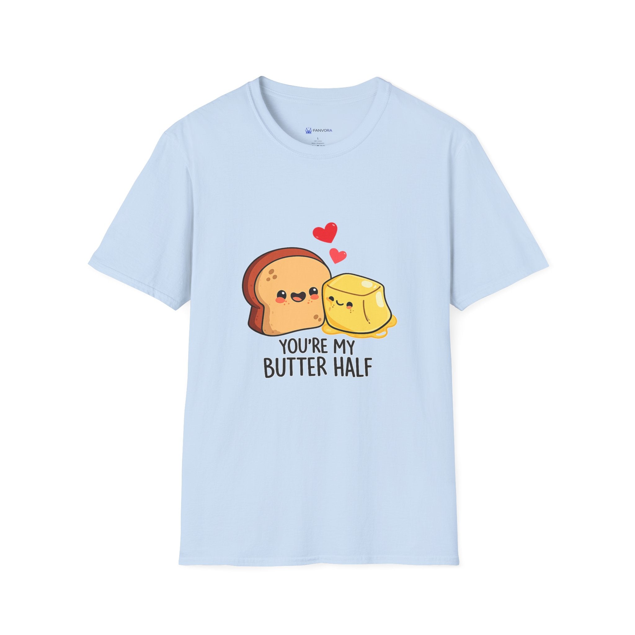 Cute "You’re My Butter Half" T-Shirt — Toast & Butter Couple Graphic Tee