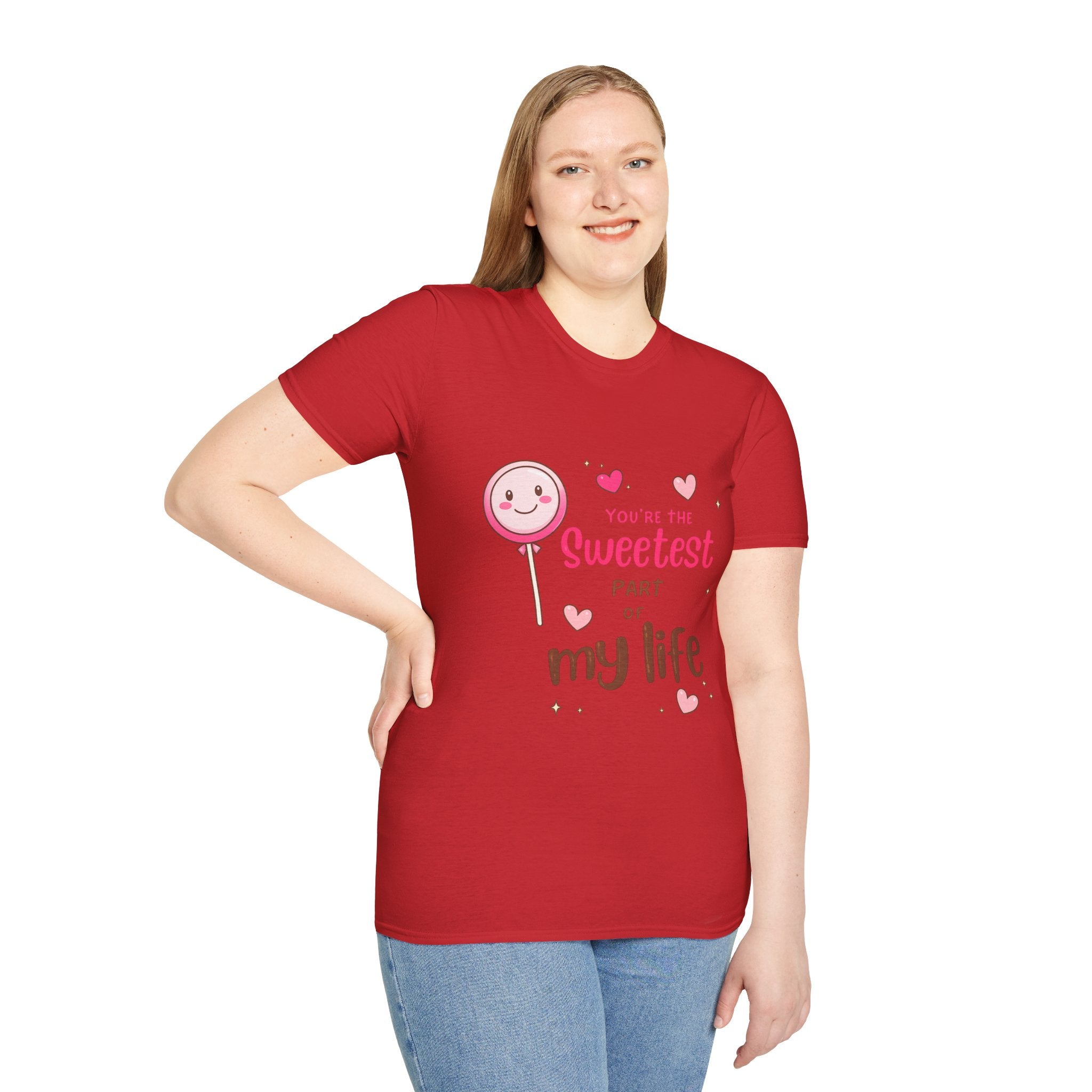 Sweetest Part T-Shirt — Cute Lollipop ‘You’re the Sweetest Part of My Life’ Graphic Tee