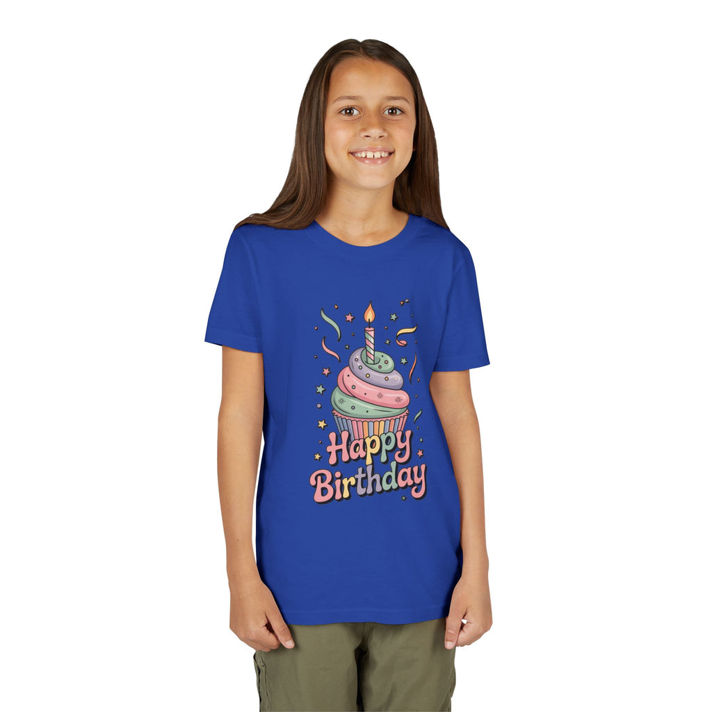 Kids "Happy Birthday" Cupcake Tee