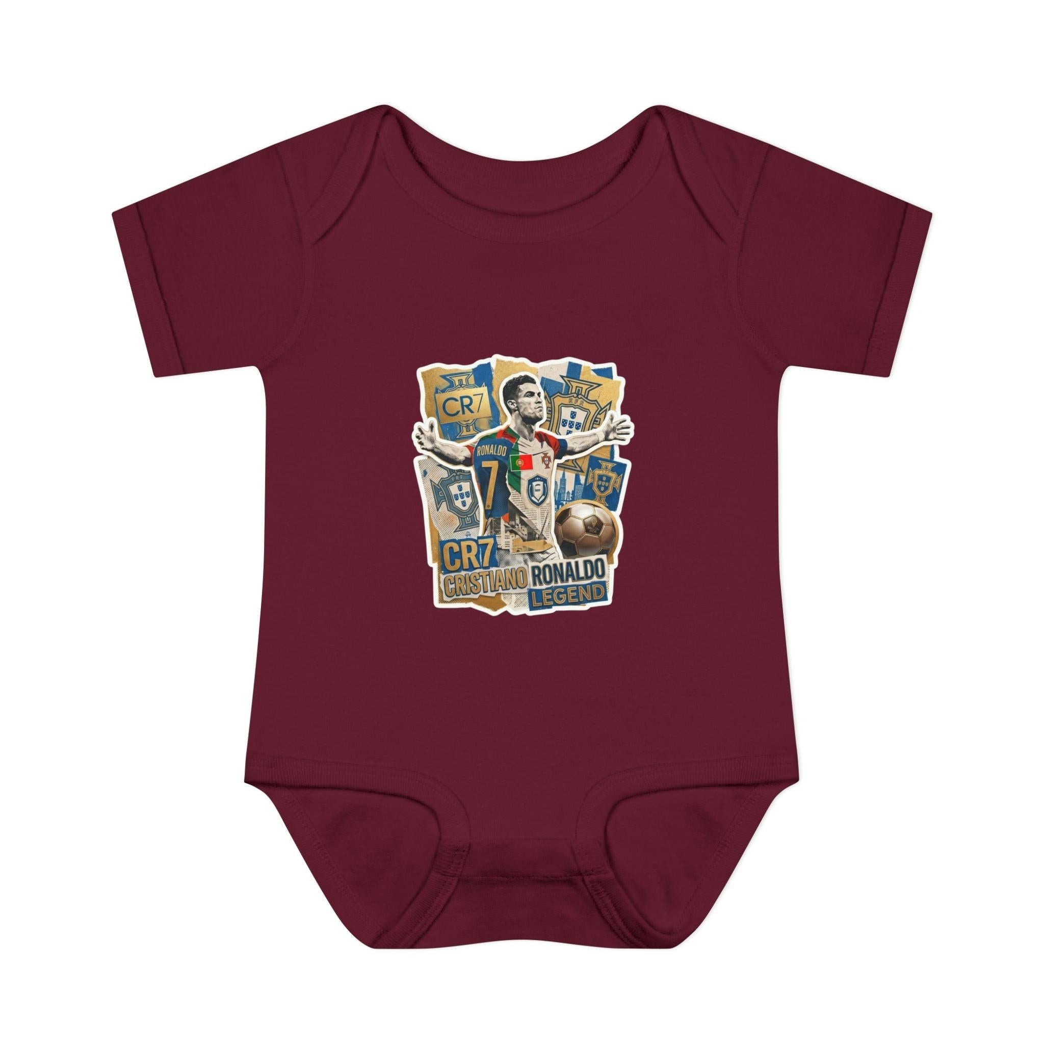 CR7 Fan Inspired Baby Bodysuit — World Cup 2026 Infant One-Piece.