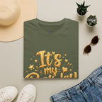 Birthday T-Shirt — "It's My Birthday" Gold Glitter Script Party Tee