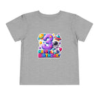 3rd Birthday Toddler Tee — Space Astronaut "Happy Birthday" Shirt