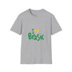 Brazil Soccer T-Shirt — I  Brazil Football Fan Tee