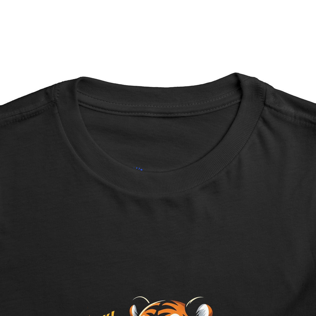 Toddler Soccer Tiger Tee — Cute Kicking Tiger Football Shirt for Kids
