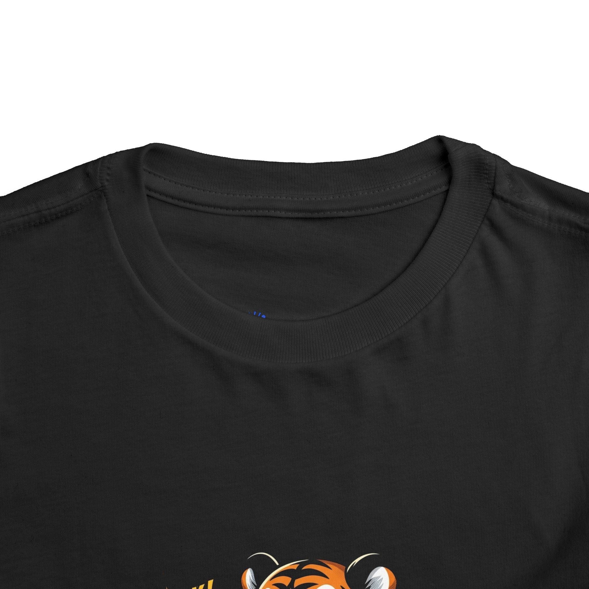 Toddler Soccer Tiger Tee — Cute Kicking Tiger Football Shirt for Kids