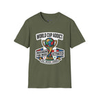 Unisex - World Cup Addict T-Shirt - "Maximum Fan Mode Activated" 2026 USA Mexico Canada Soccer Tee.