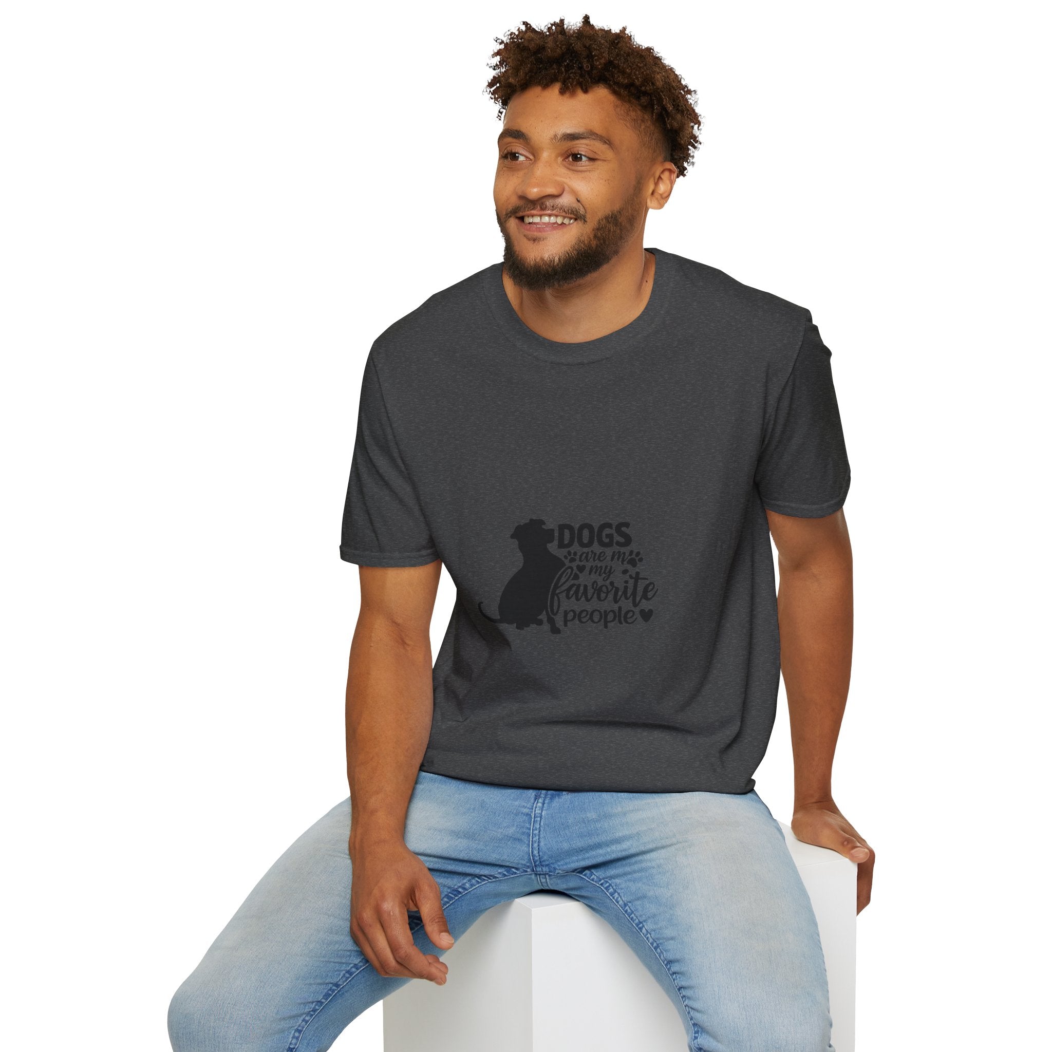 Dog Lover T-Shirt — “Dogs Are My Favorite People” Graphic Tee