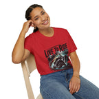 Motorcycle T‑Shirt — "Live to Ride" Racing Bike Graphic Tee