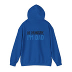 Dad Hoodie — “Hi Hungry, I’m Dad” Funny Father’s Day Pullover.