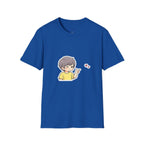 Cute Boy Waving Hearts T-Shirt — Cute Kawaii Cartoon Graphic Tee