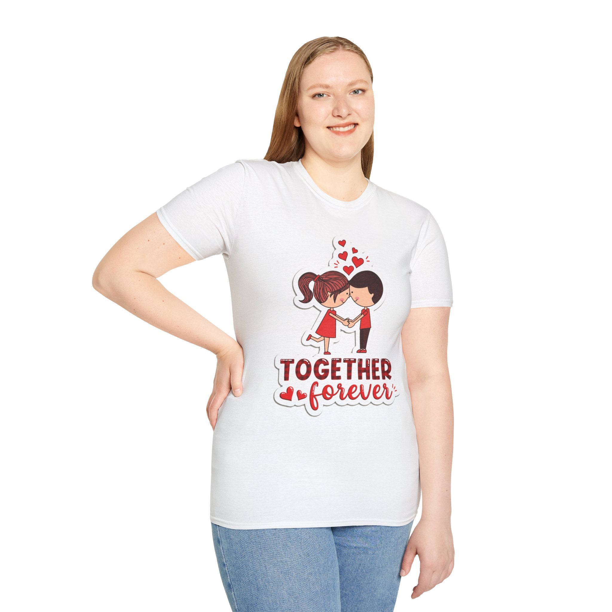 Together Forever Couple T-Shirt — Cute Kids-Style Valentine Tee