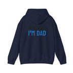 Dad Hoodie — “Hi Hungry, I’m Dad” Funny Father’s Day Pullover.