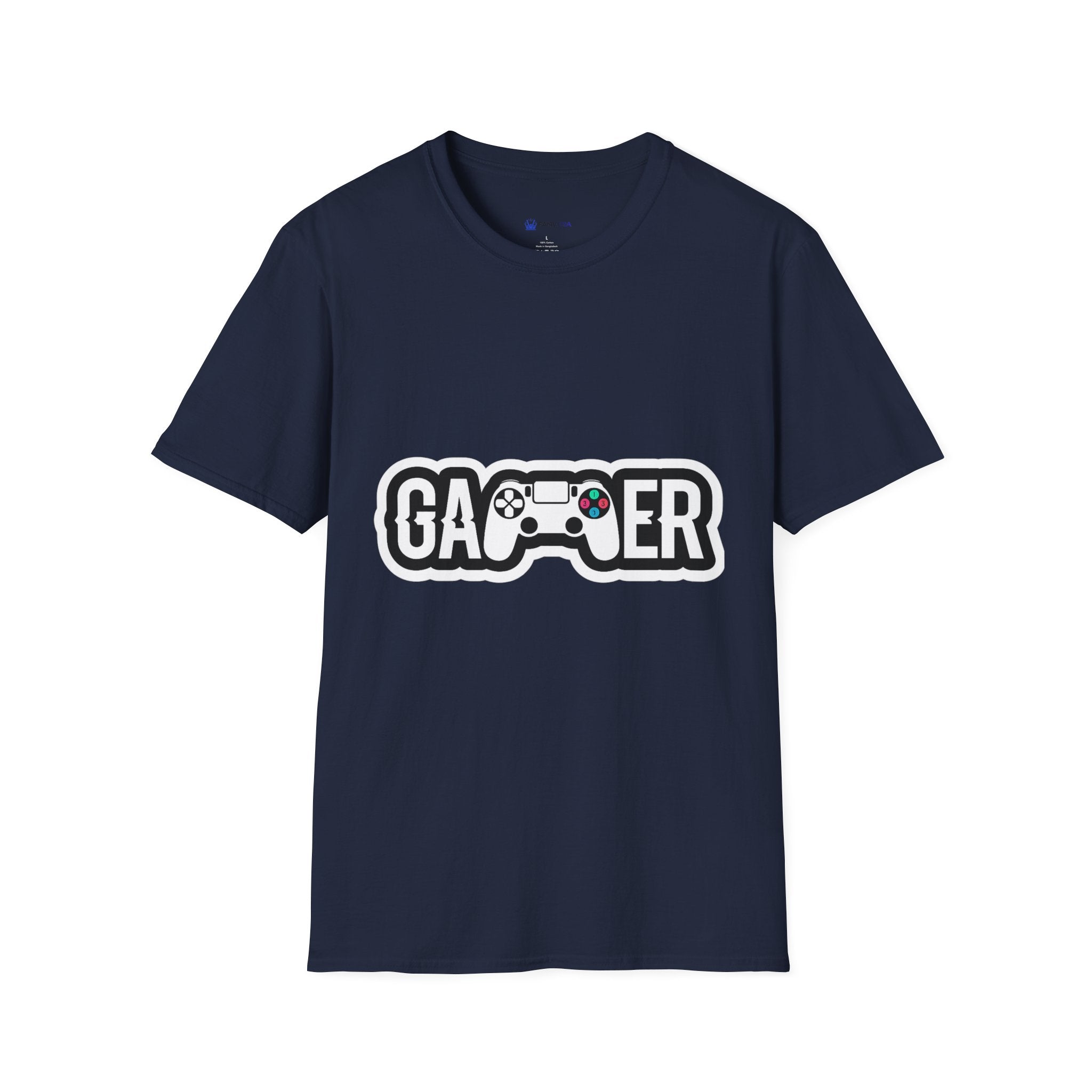 Gamer Controller Graphic T-Shirt — Retro Video Game Tee