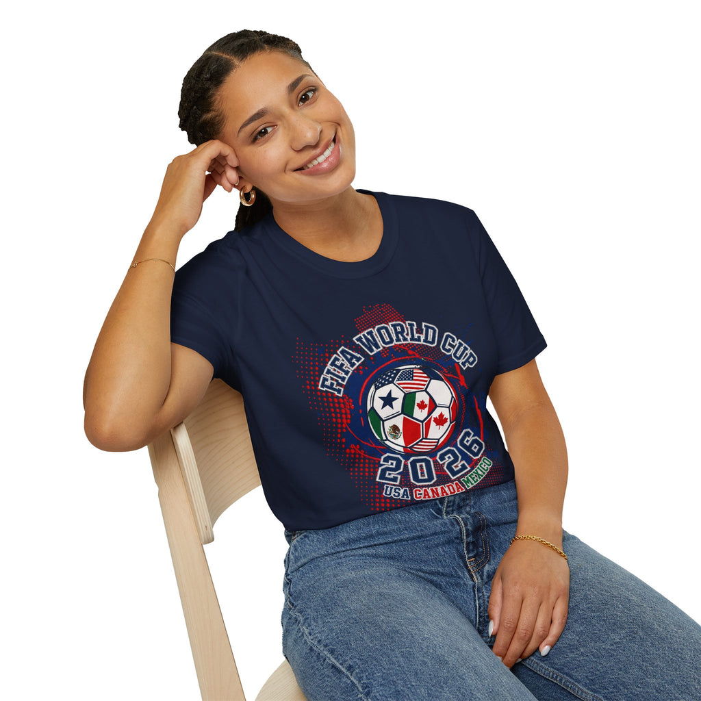 Soccer cup 2026 Tee — USA Canada Mexico Championship Design