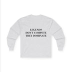 Long Sleeve Football Shirt – World Cup 2026 Fan Tee "Calm Dangerous Genius".